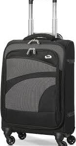 Valise Souple Aerolite 55cm - Cabine Légère à 4 Roues