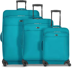 CHECK.IN : Lot de 3 Valises Souples pour Voyage