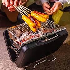Gril de Table Portable Charbon Potadak pour Camping et Jardin