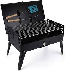 Barbecue Pliable de Pique-Nique à Charbon