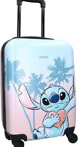 STITCH - Valise Rigide Enfants en ABS
