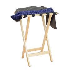 Support à Valise en Bois Pliable X