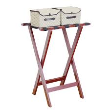Support Valise Pliable en Bois - Idéal pour Hôtel et Maison