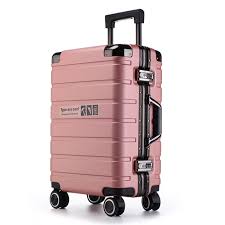 Valise Rigide Trolley Cabine d'Affaires Rose Gold