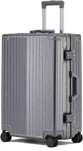 Valise Trolley Rigide Noire - Idéale pour Voyage d'Affaires