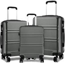 Kono : Ensemble de 3 valises en ABS léger