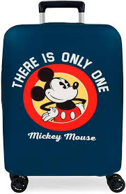 Housse de Valise Cabine Mickey Bleu
