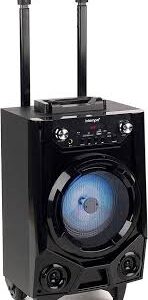 Enceinte Bluetooth LED Intempo - Valise Sans Fil avec Micro