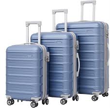 ASerZenith Ensemble de Valises à Roulettes 3 pièces - Grande Capacité