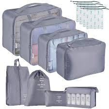 Sac Organisateur de Voyage Jikekiroto - 12 Pièces