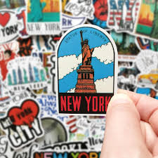 Autocollants New York pour Scrapbooking