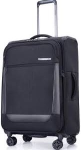 Valise légère Fantana Uniworth 4 roues Noir M