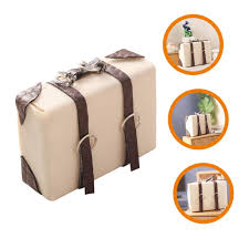 Mini Valise en Cuir 1:12 - Coffret de Rangement