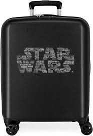 Valise Cabine Star Wars Noir 40x55x20 cm - ABS Rigide avec Serrure