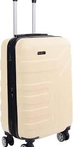 Valise Rigide Extensible Sydney - Blanc Cassé 4 Roulettes