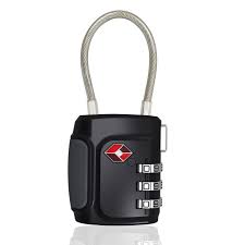 Cadenas TSA pour Valise - Sécurité avec Code et Câble