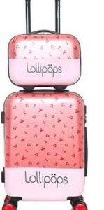 Valise Cabine Polycarbonate Lollipops avec Vanity - 4 Couleurs