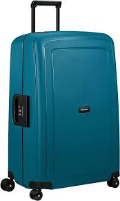 Valise Samsonite S'Cure Spinner L 75 cm - Bleu Pétrole