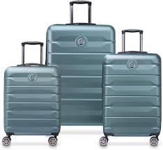 DELSEY PARIS - Ensemble de 3 Valises Rigides AIR Armour - Vert