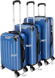 Set de 3 Valises de Voyage LEADZM