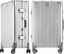 Valise Rigide en Aluminium avec Roulettes