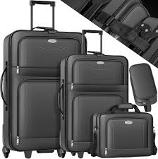 KESSER® Ensemble de 4 Valises à Roulettes