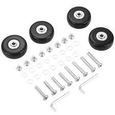 Roulette de Valise en Caoutchouc 50x18mm