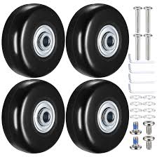 4 Roulettes de Remplacement pour Valise