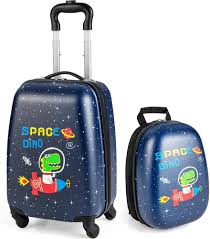 DREAMADE Ensemble Valise Enfant 16" & Sac à Dos 12" avec Bandoulière