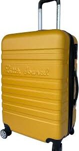 Valise Rigide Jaune 55 cm Little Marcel