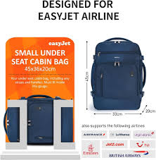 ÉCOHUB Sac à Dos Cabine 45x36x20 pour EasyJet