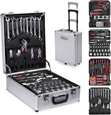Kit d'Outils 186 Pièces en Valise Aluminium - ET53064