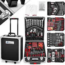 TRESKO Boîte à Outils 949 pièces en Chrome Vanadium