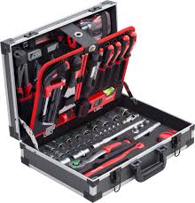 Kit d'Outils Professionnel en Aluminium Meister 131 Pièces