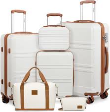Set de 6 Valises Rigides Kono - Voyagez avec Style