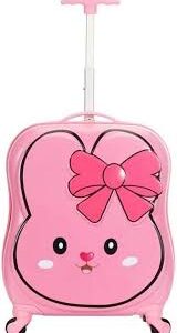 Valise Enfant Lapin Rose SNOWBALL - ARTEXPRO