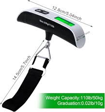 Balance de Voyage Portable pour Bagages
