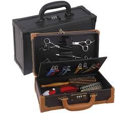 Malette de Coiffure en Aluminium YZ-YUAN - Portable et Verrouillable