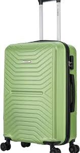 FLYMAX Valise Moyenne Ultra Légère 24" à 4 Roues