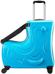 Valise Enfant à Roulette 20'' - Assise et Bagage Cabine