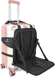 Siège de Voyage Enfant avec Valise à Roulettes