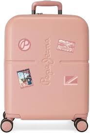 Valise Cabine Pepe Jeans Rose Taille Unique