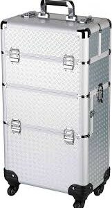 Valise Esthétique 3 Compartiments sur Roulettes