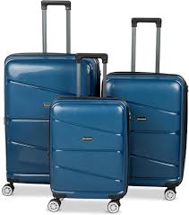 Set de Valises Rigides PLATINIUM - 3 Pièces en Polypropylène