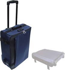 Valise Trolley Souple Compressible - Épaisseur Réglable