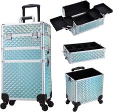 Valise Maquillage Trolley 3 en 1 - Grande Esthétique