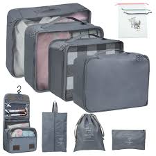 11 Pcs Organisateur de Valise - Cubes de Rangement