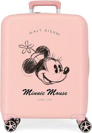 Valise cabine Disney Minnie "You Are Magic" - Nude 40x55x20 cm
