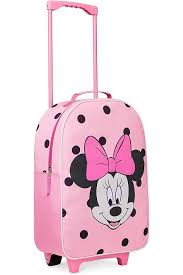Valise Enfant 16'' à Roulettes Lumineuses COSTWAY