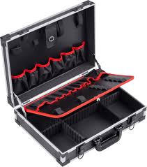Mallette à Outils Vide Meister 9095070 - 15 Poches Élastiques